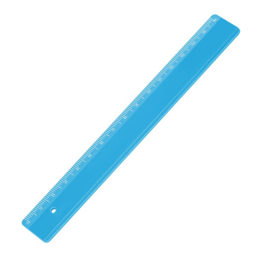 Lineal 16 cm - EXPRESSDRUCK, blau, Produktbild (2)
