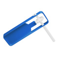 Schnarre, blau