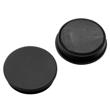 Magnet, rund, schwarz, Produktbild (2)
