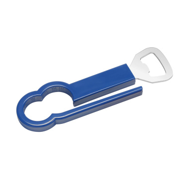 Flaschenöffner "Kappa", blau, Produktbild (2)