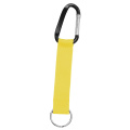 Kurz-Schlüsselband/Kurz-Lanyard "Duo", ca. Pantone yellow C