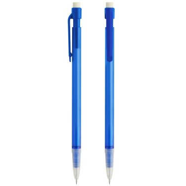 Druckbleistift "Pan", transparent blau, Produktbild (2)