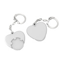 Einkaufswagenchiphalter „heart“, weiß