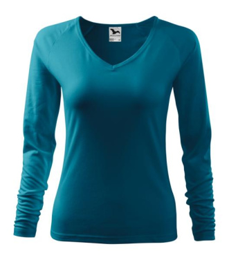 MALFINI Elegance – T-Shirt Damen, dunkeltürkis, XS, Produktbild (2)