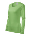 MALFINI Slim – T-Shirt Damen, erbsengrün