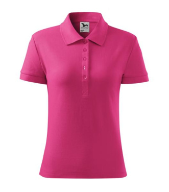 MALFINI Cotton – Polohemd Damen, purpur, XS, Produktbild (2)