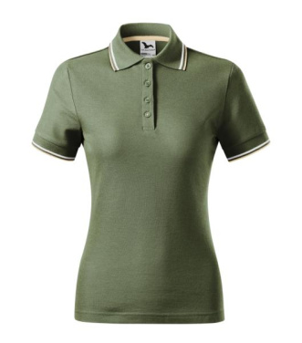 MALFINI Focus – Polohemd Damen, khaki, XS, Produktbild (2)