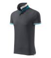 MALFINI Premium Collar Up – Polohemd Herren, hellanthrazit