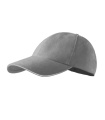 MALFINI Sandwich 6P – Mütze unisex, altsilber