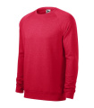 MALFINI Merger – Sweatshirt Herren, rot melliert