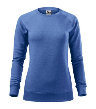 MALFINI Merger – Sweatshirt Damen, blau melliert, XS, Produktbild (2)