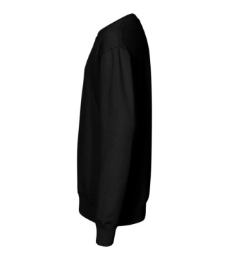 MALFINI Crew – Sweatshirt Kinder, schwarz, 158 cm/12 years, Produktbild (3)