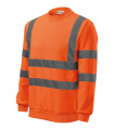 RIMECK HV Essential – Sweatshirt unisex, fluoreszierendes orange