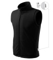 RIMECK Next – Fleece Weste unisex, schwarz 01 (brand label)