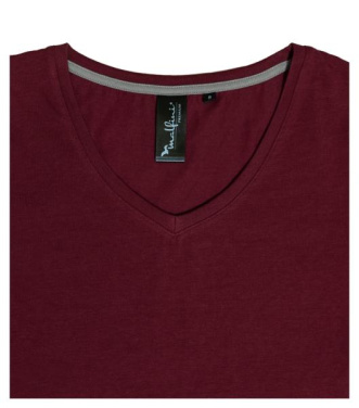MALFINI Premium Action V-neck – T-Shirt Damen, schwarz, S, Produktbild (3)