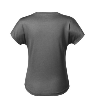 MALFINI Zoom – T-Shirt Damen, schwarz melliert, XS, Produktbild (3)