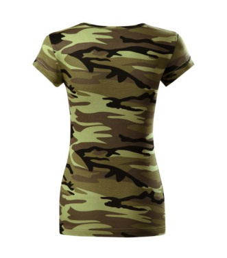 MALFINI Camo Pure – T-Shirt Damen, camouflage grün, XS, Produktbild (3)