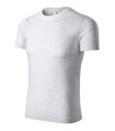 PICCOLIO Peak – T-Shirt unisex, hellgrau meliert