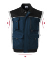RIMECK Woody – Arbeitsweste Herren, marineblau