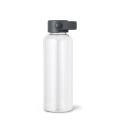 VILDMARK LOOP Tritan 0,5 l – Trinkflasche, transparent/Dunkelgrau
