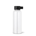 VILDMARK LOOP Tritan 0,5 l – Trinkflasche, transparent/Schwarz
