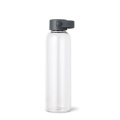 VILDMARK LOOP 0,55 l – Trinkflasche, glas/Grau