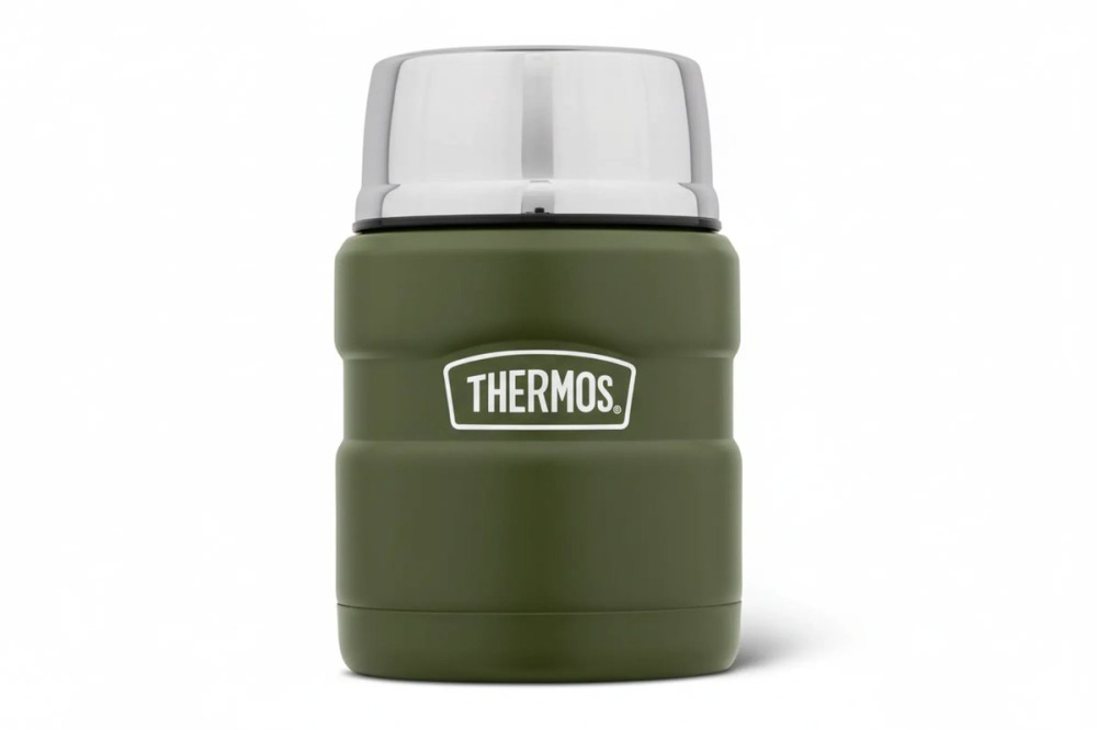 THERMOS King 0,5 l – Speisethermos, Farbe: moosgrün, Produktbild