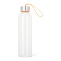 VILDMARK H2O 0,55 l – Trinkflasche, glas/Orange