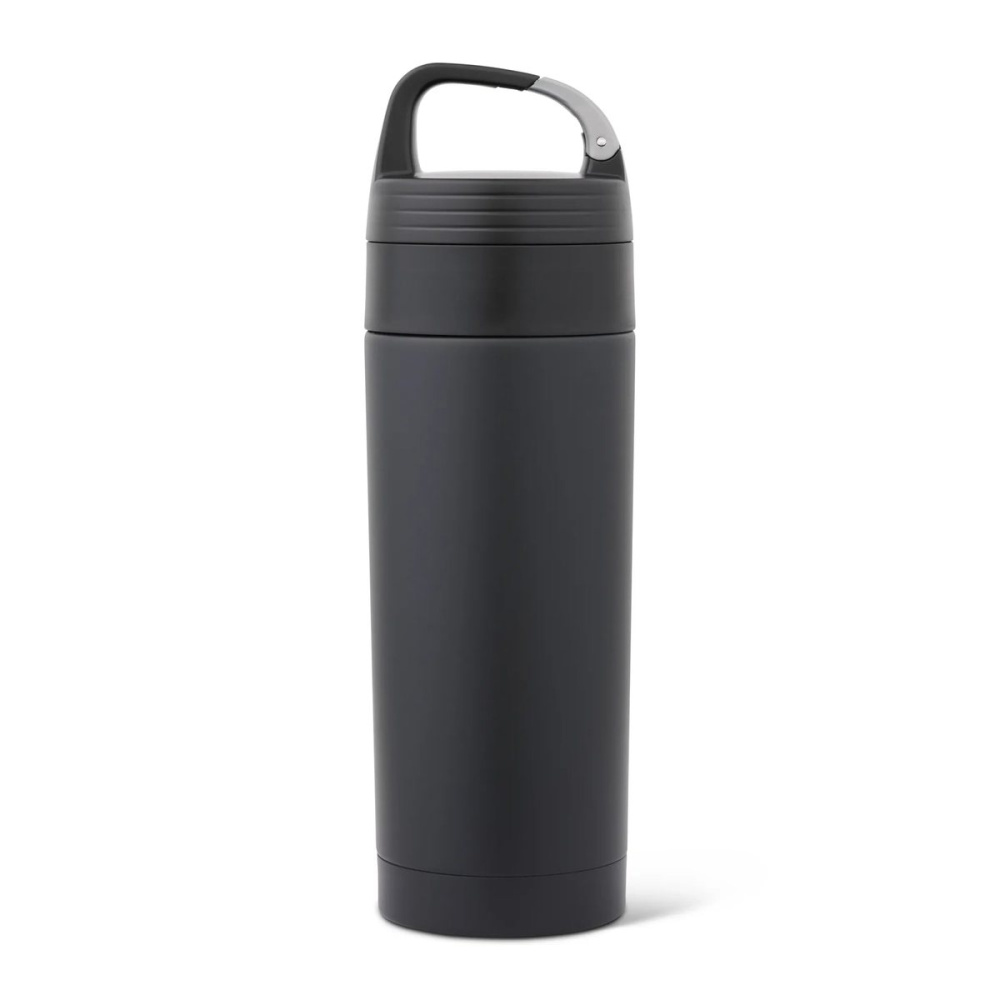 VILDMARK Carabiner 0,35 l – Trinkflasche, Farbe: mattschwarz, Produktbild