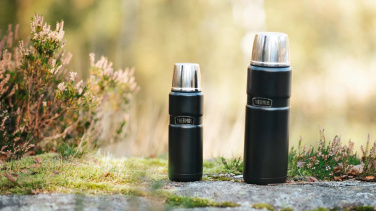 THERMOS King 1,2 l – Thermosflasche, Farbe: mattschwarz, Produktbild (3)