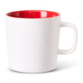 KOPP Ebba 25 cl – Tasse, mattweiß/Rot 485