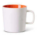 KOPP Ebba 25 cl – Tasse, mattweiß/Orange 021