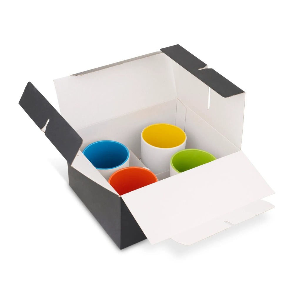KOPP 4-pack – Geschenkbox, Farbe: mattschwarz, Produktbild