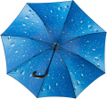 FALCONE GP-54-R Regenschirm, Ø 120 cm, schwarz
