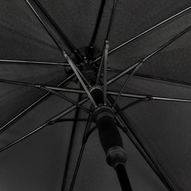 FALCONE GA-318 kompakter Regenschirm, schwarz, Ø 102 cm, Produktbild (2)