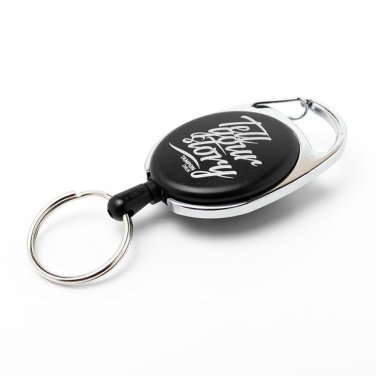 Skipass mit Karabiner, schwarz, Produktbild (2)