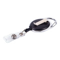 Skipass mit Karabiner, schwarz