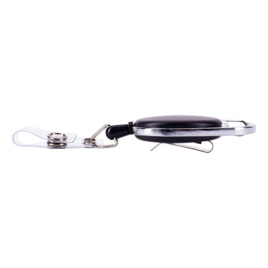 Skipass mit Karabiner, schwarz, Produktbild (2)