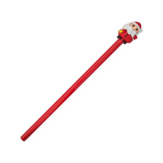 Weihnachtsmann-Bleistift, rot