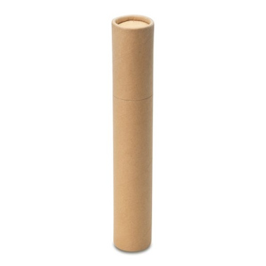 Briefpapier-Set in einer Röhre, beige, Produktbild (2)