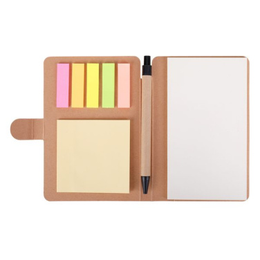Schlichter Notizblock, beige, Produktbild (4)