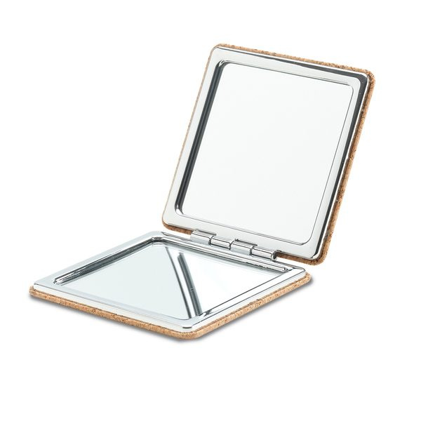 Spiegel mit Korkrahmen, beige, Produktbild (1)