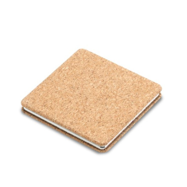 Spiegel mit Korkrahmen, beige, Produktbild (3)