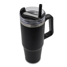 900 ml Memphis Vakuumbecher, schwarz