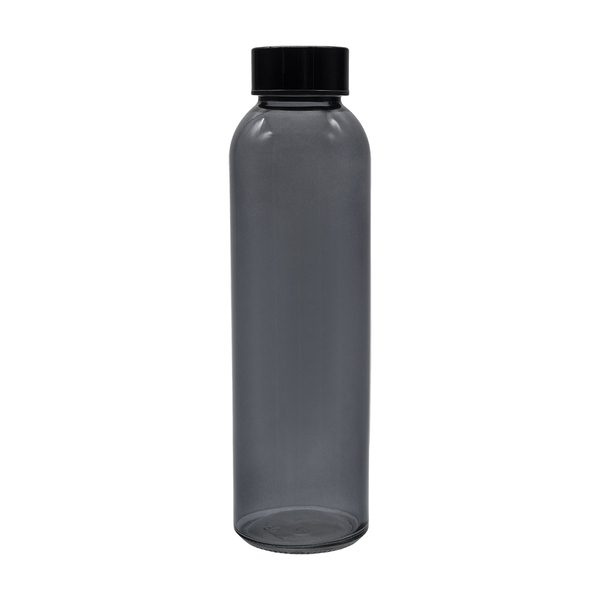 500 ml Flasche aus Onyxglas, schwarz, Produktbild (1)