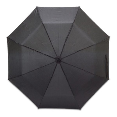 Faltbarer Regenschirm Locarno, schwarz, Produktbild (2)