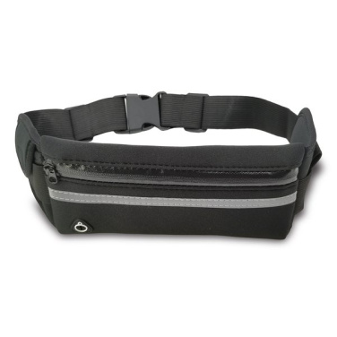 Allget Sport-Bauchtasche mit Flaschenhalter, schwarz, Produktbild (4)