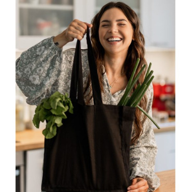 Öko-Baumwolltasche, schwarz, Produktbild (3)