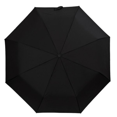 Granton-Regenschirm mit Holzgriff, schwarz, Produktbild (3)