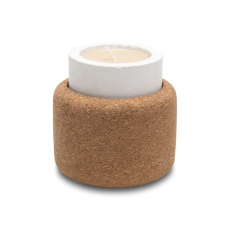 Eclat Kerzenhalter mit Doppelfunktion, beige